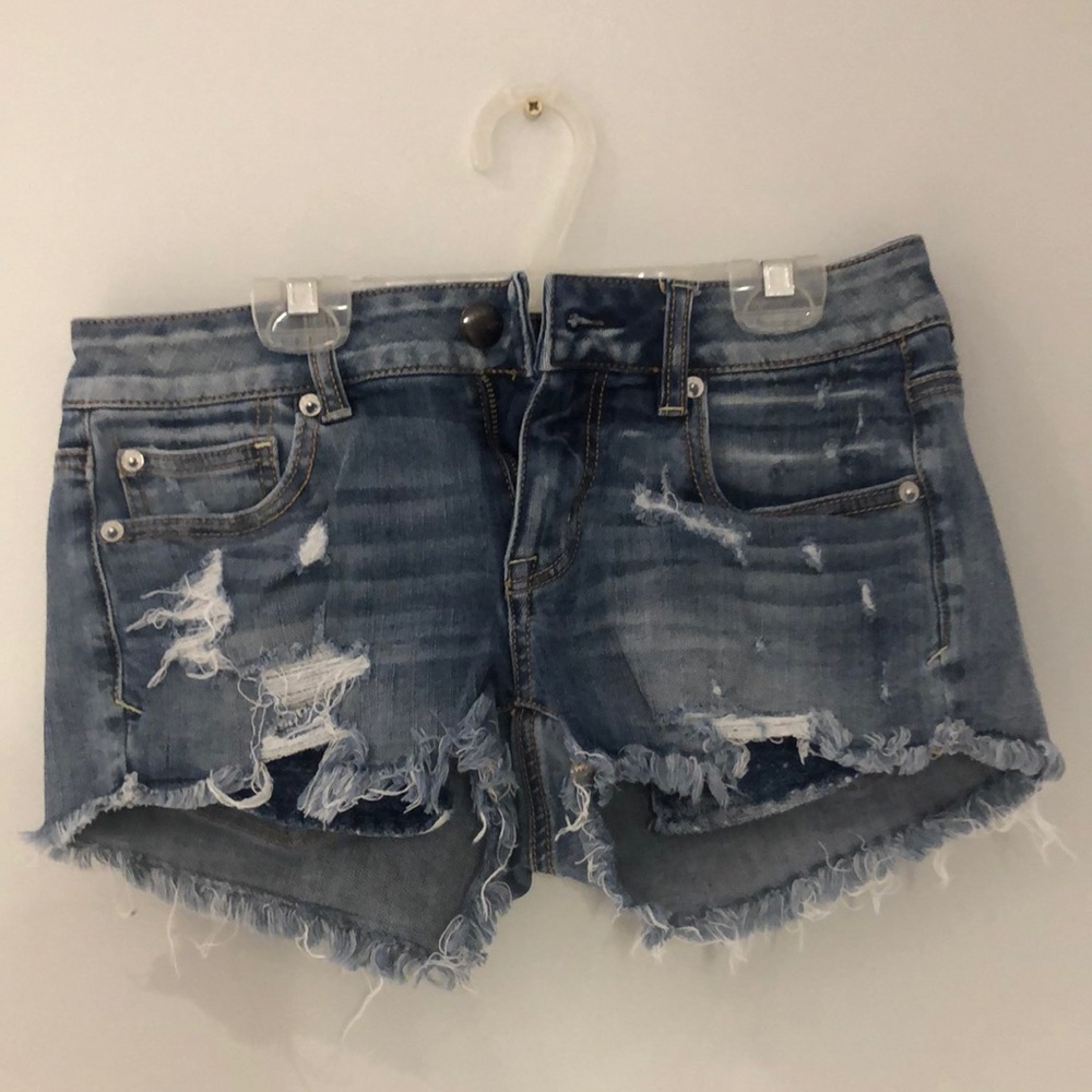 Navy blue shorts